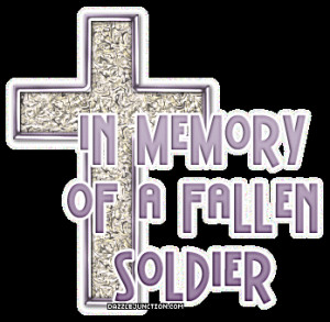 Fallen Soldier quote