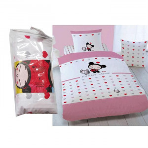 Pucca Funny Love Achat Vente Drap Housse