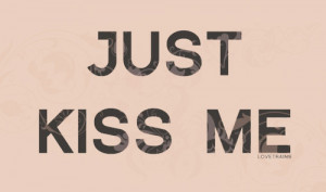 just kiss me, kiss, love, photo, pink