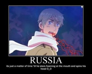 Russia from Axis Powers Hetalia because he's so freaking creepy!