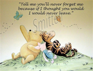 sweet quote by Pooh Bear