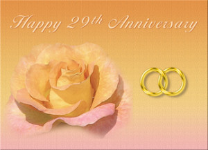 ... Birthday (2/8/2012), but Also a Very Happy 29th Wedding Anniversary (2