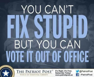 You can't fix stupid, but.....