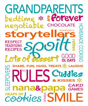 Grandparents Nanna Poppa Grandpa Grandma Poems Verses