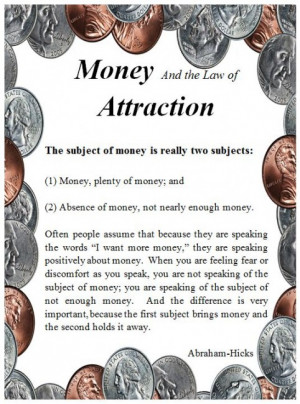 money-law-of-attraction-abraham-quote