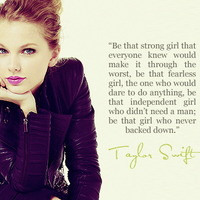 ... enough to be different, don’t you ever change” – Taylor Swift