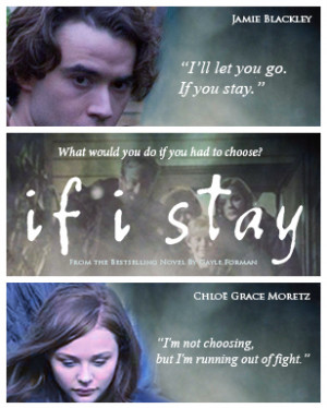 denisewy:If I Stay fan art movie poster :’> Will keep on making one ...