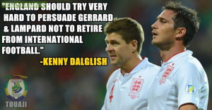 Kenny Dalglish on Gerrard and Lampard retiring