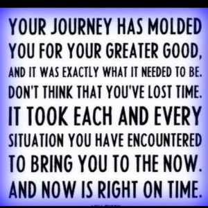 your journey...