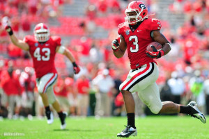 ... football game between the Georgia Bulldogs and the Buffalo Bulls at