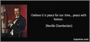 More Neville Chamberlain Quotes
