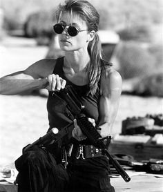 Hot warrior goddess. in combat. linda hamilton - Terminator she's so ...