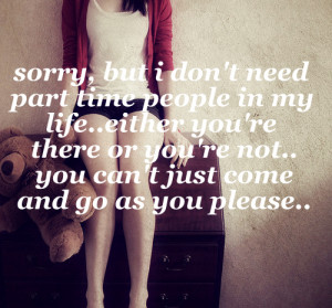 Morning quotes: Part time people