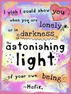 own being hafiz inspiration words hafiz quotes astonishing lights trav ...