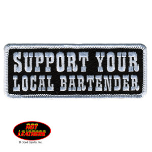 Hot Leathers Local Bartender Patch