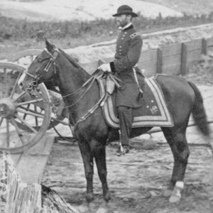 William Tecumseh Sherman on Horseback, Carte de Visite