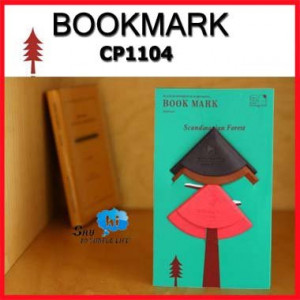 WHOLESALE Bookmark Christmas Tree Imitation Leather Book Mark ...