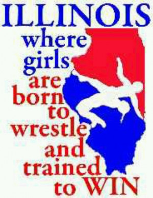 Illinois Girls Wrestling - I support this picture being a female ...