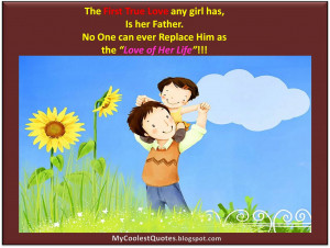 ... has is her father no one can ever replace him as the love of her life