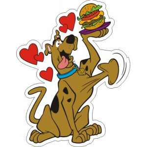 Scooby Doo & Hamburger Love