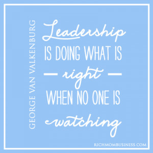 quotes pinterest leadership is doing what is write when no ...