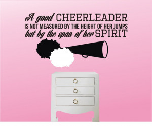 Cheer Quotes Cheerleading quote pom