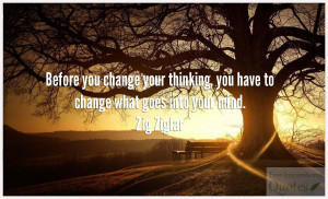 You Change Your Thinking