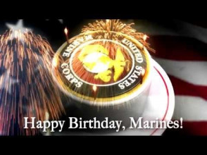 Happy Birthday to the US Marine Corps