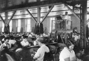 Factory in the 1800s
