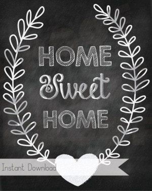 Instant Download Printable Chalkboard Art by AestheticJourneys, $5.00