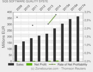 SQS Software Quality Syste : Income Statement Evolution
