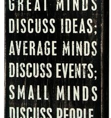 Small Minds Discuss People