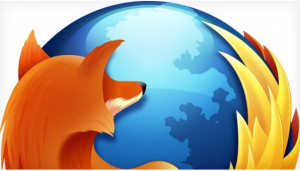 Blue Mozilla Firefox Wallpaper