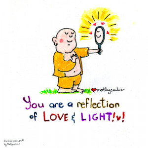 Buddha Doodle -- 'You ARE Light' (and Yes... I Mean YOU!!♥!!)