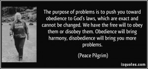 Obedience To God Quotes Obedience to god's laws,