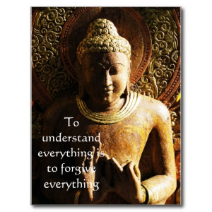 Buddha Quote about FORGIVENESS and FORGIVING Post Card