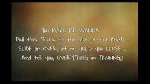 Thomas Rhett - Make Me Wanna lyrics