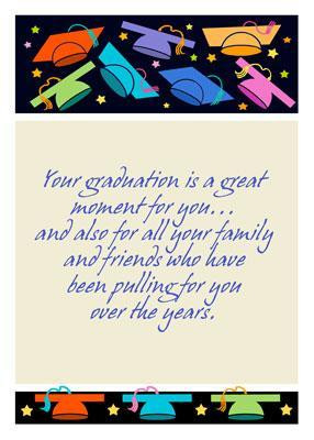 Greeting Cards A Great Moment Graduation Card