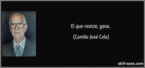 Más frases populares de Camilo José Cela