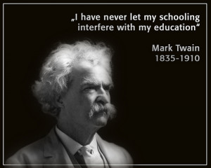 Mark Twain Zitate ©flickr/ sfjalar