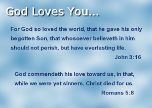 34. God loves you because of who God is, not because of anything you ...
