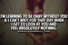 you amp i can t wait for that day when i get to look at you and feel ...