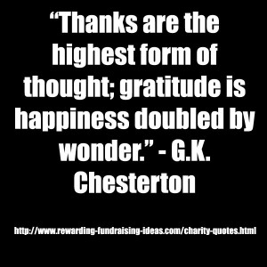 ... thought; gratitude is happiness doubled by wonder.