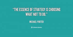 Strategy: It’s about Choices AND Commitment