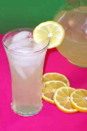 pink lemonade out of lemons