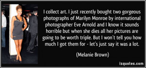 collect art. I just recently bought two gorgeous photographs of ...