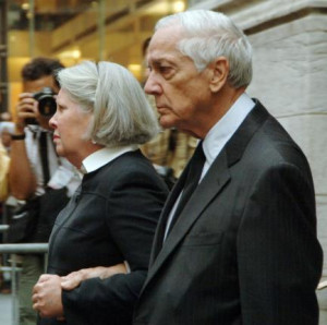 SOCIALITE BROOKE ASTOR FUNERAL SERVICE IN NEW YORK