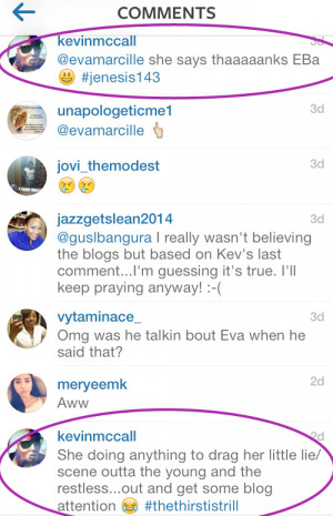 AS THE INSTAGRAM TURNS: Eva Marcille GETS MESSY With Kevin McCall Over ...