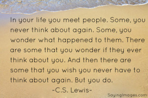 In Your Life You Meet People: Quote About In Your Life You Meet People ...