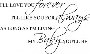 Ill Love You Forever Quotes